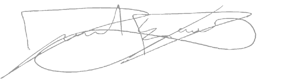 Signature of Daniel Davey
